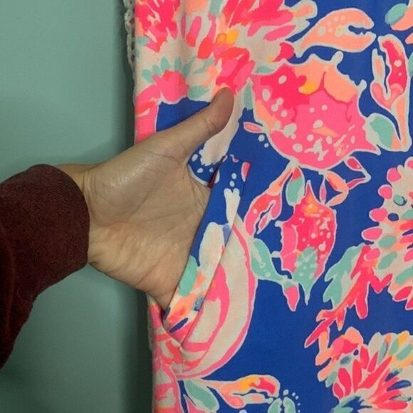 WOMENS SKIPPER SLEEVELESS DRESS IN BENNET BLUE BAY DREAMIN - Picture 4 of 10